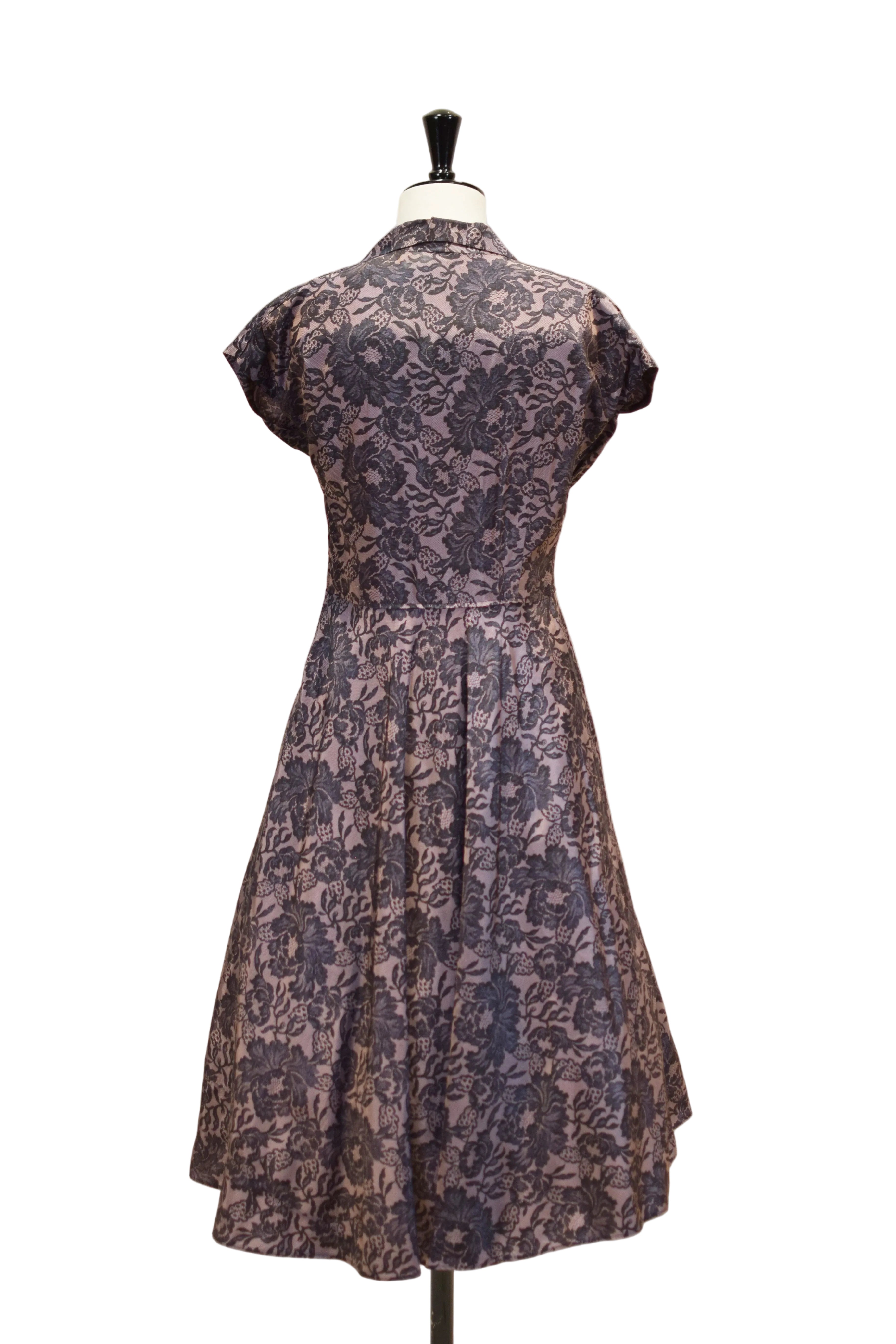 Purple Lace Dress