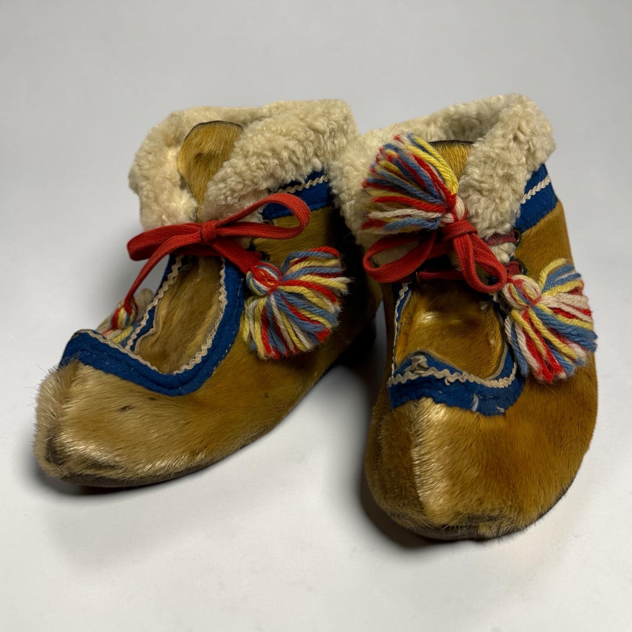 Traditional Sámi Fur Shoes (Skaller)