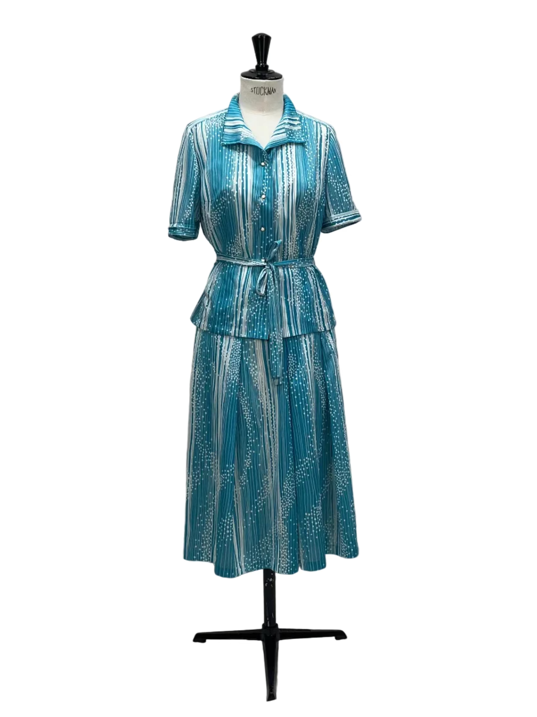 Turquoise two-piece set