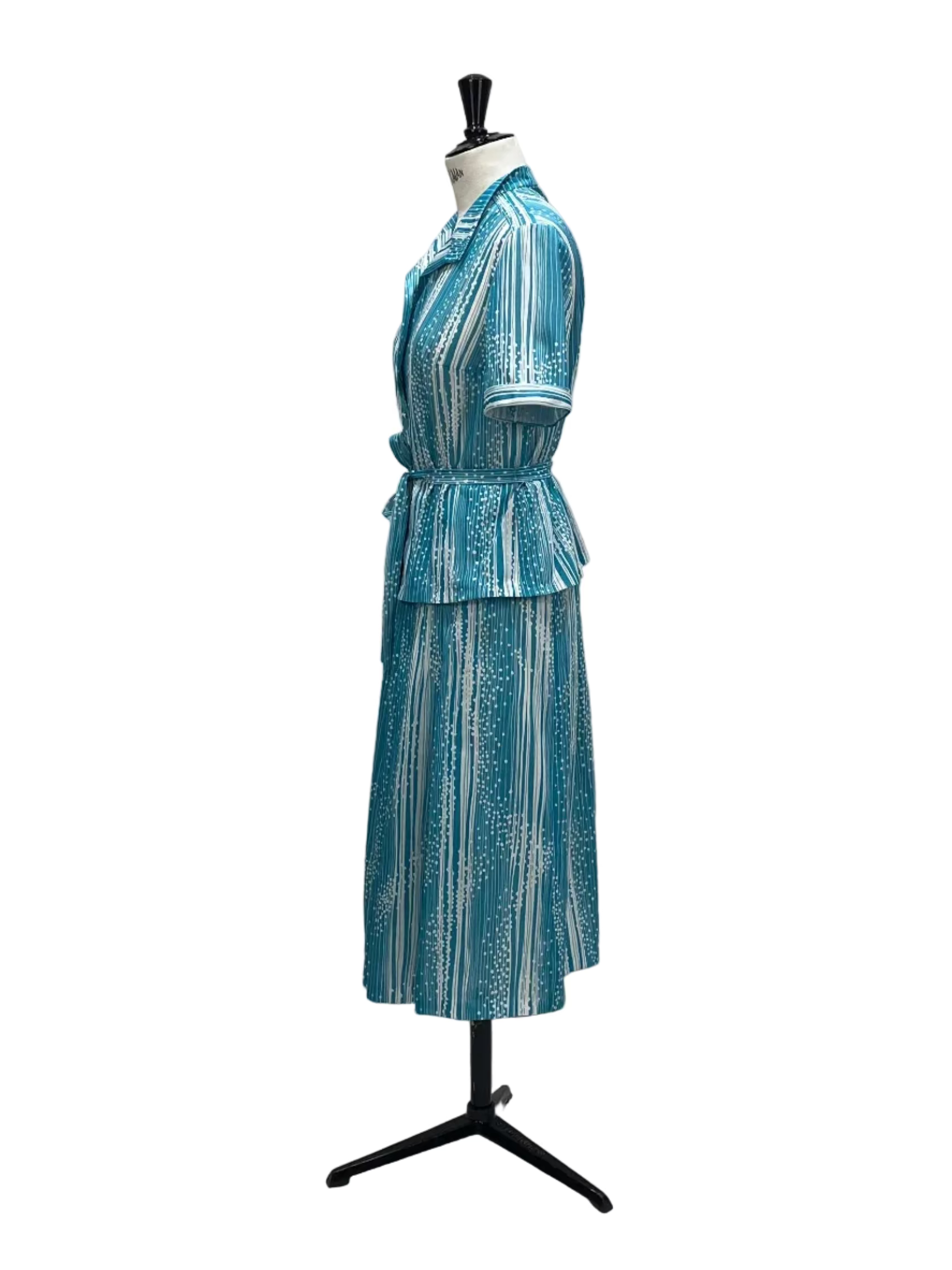 Turquoise two-piece set